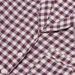 Berry Gingham Pajama Set