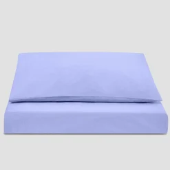 Celeste Blue Kids Linen Blend Bedding Set