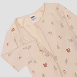 Chalk Long Sleeve Sleepsuit