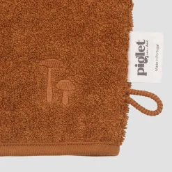 Chestnut Cotton Woodland Animal Bath Mitt