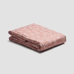 Chestnut Floral Cotton Duvet Cover
