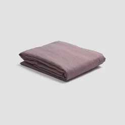 Elderberry 100% Linen Flat Sheet