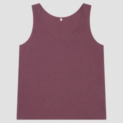 Fresh Fig Linen Tencel Cami Top