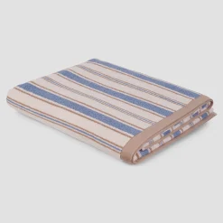 Meadow Blue Shoreham Stripe Cotton Towels