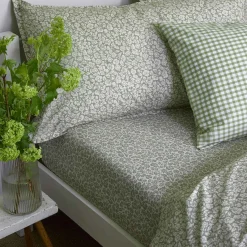 Pear Meadow Floral Cotton Pillowcases (Pair)