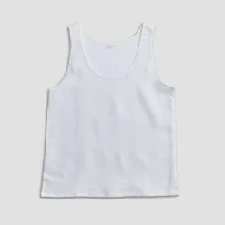 White Linen Cami Top