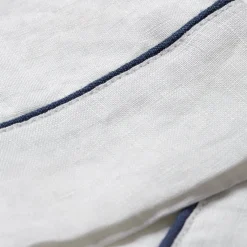 White Linen Pajama Shorts